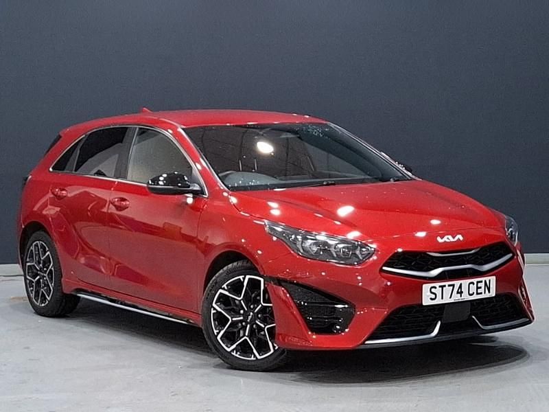 Used Kia Ceed GT-Line 138 HP (101 kW) 2024 Red Hatchback