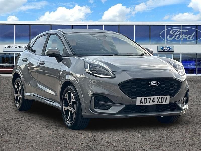 Silver Used 2024 Ford Puma ST-Line Hatchback | £22,295 (A bit pricey) - Image 1/3