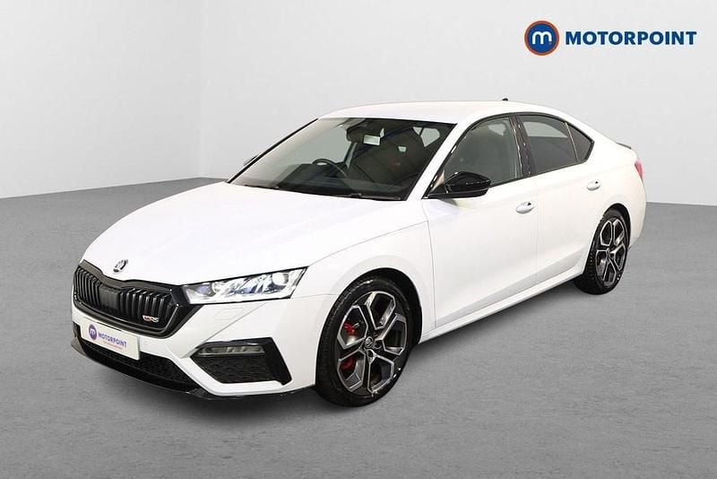 Used Skoda Octavia vRS 2021 White Hatchback