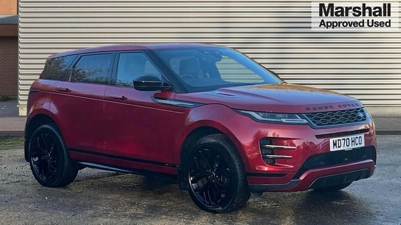 Used Land Rover Range Rover evoque SE Dynamic 309 HP (227 kW) 2021 Red SUV