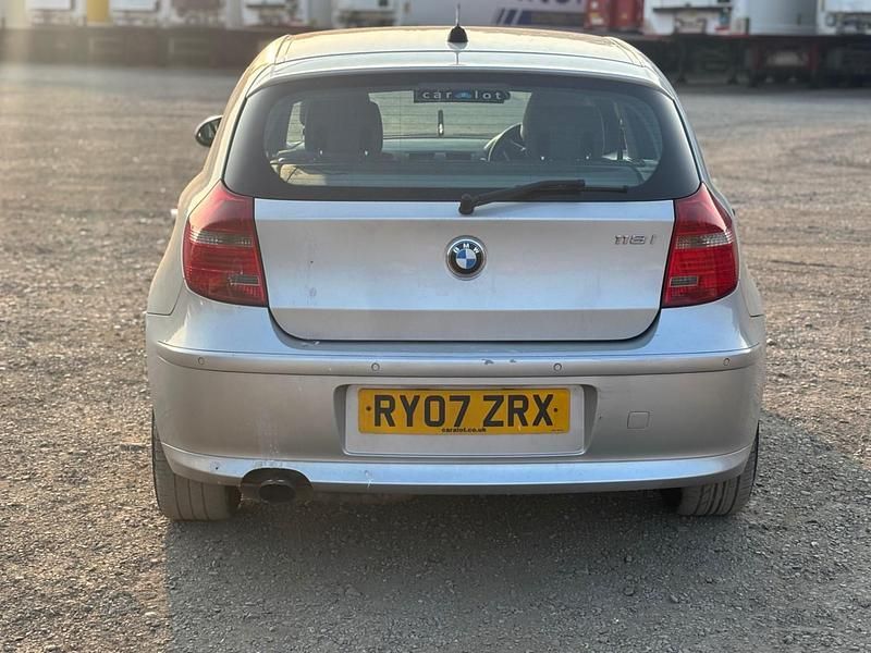 Used BMW 118 2007 Silver Hatchback