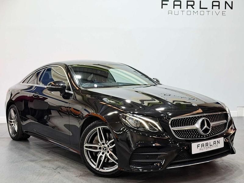 Black Used 2019 Mercedes E220 AMG line Coupe | £16,950 (Fair price) - Image 1/4