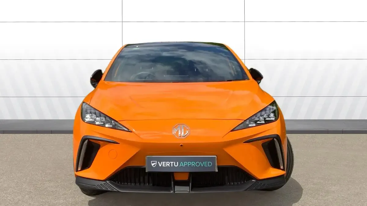Used MG MG4 EV Trophy 149 kW (203 HP) 2023 Orange Hatchback