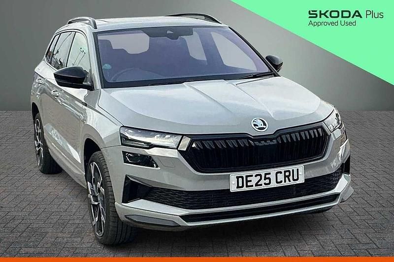 Used Skoda Karoq SportLine 110 HP (80 kW) 2025 Meteor grey SUV