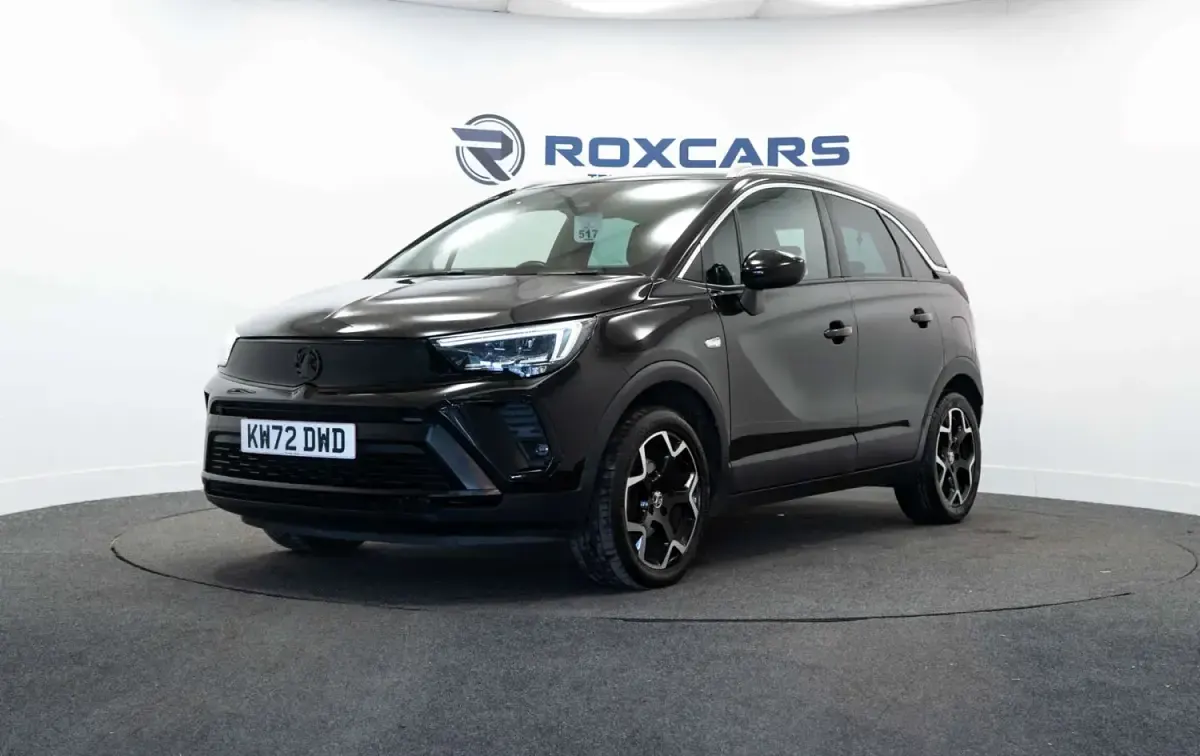 Second-hand Vauxhall Crossland Ultimate 130 CP (95 kW) 2023 Negru SUV