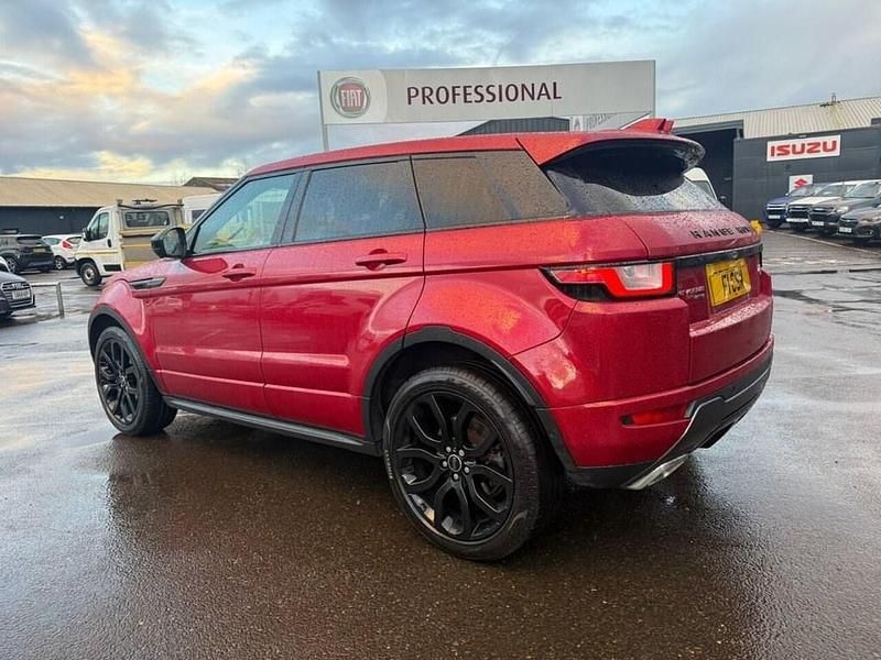 Used Land Rover Range Rover evoque HSE Dynamic 180 HP (132 kW) 2017 Red SUV