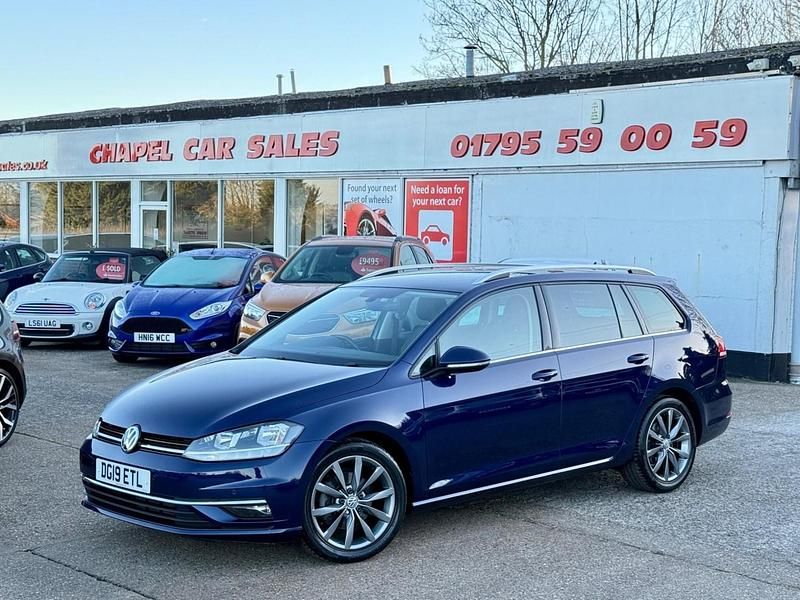 Blue Used 2019 VW Golf VII GT Estate | £15,995 (Fair price) - Image 1/4