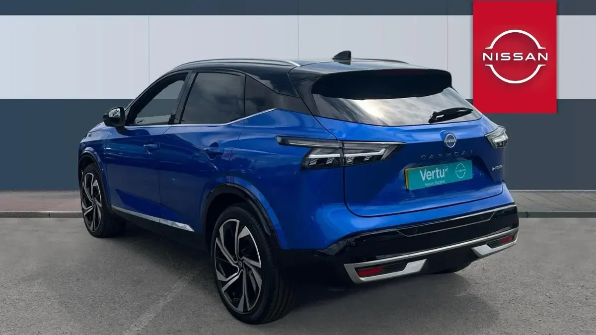 Used Nissan Qashqai Tekna+ 205 HP (150 kW) 2025 Blue SUV