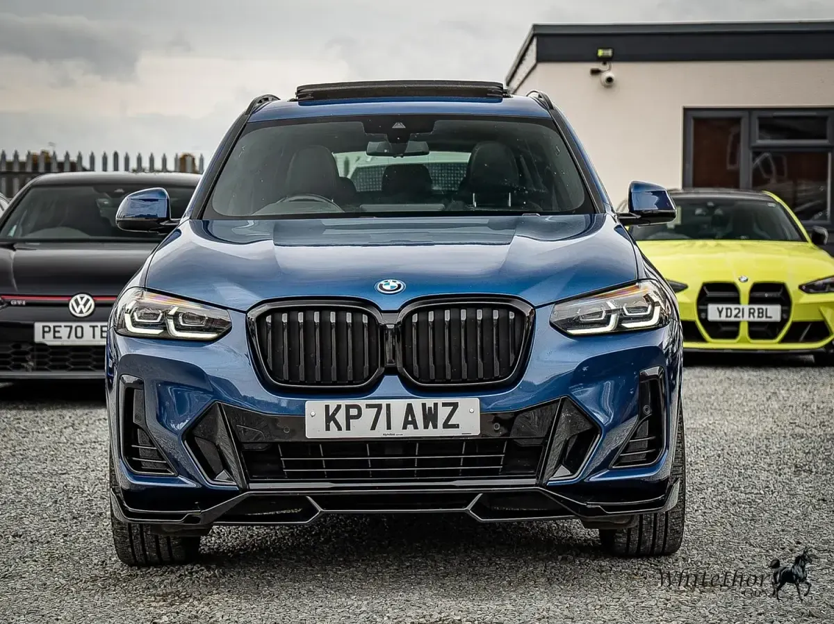 Used BMW X3 M Sport 292 HP (214 kW) 2021 Blue SUV