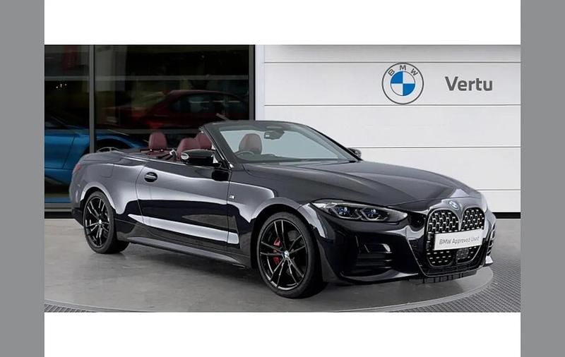 Black Used 2021 BMW M440 Comfort Edition Sedan | £36,241 (Fair price) - Image 1/4