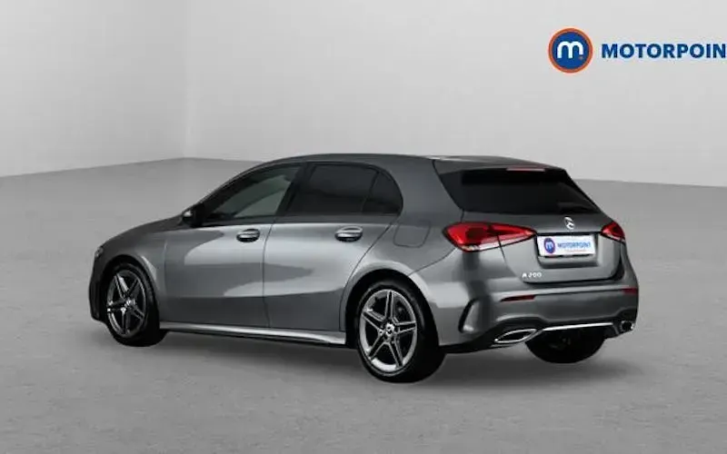Used Mercedes A200 AMG line 163 HP (119 kW) 2020 Grey Hatchback
