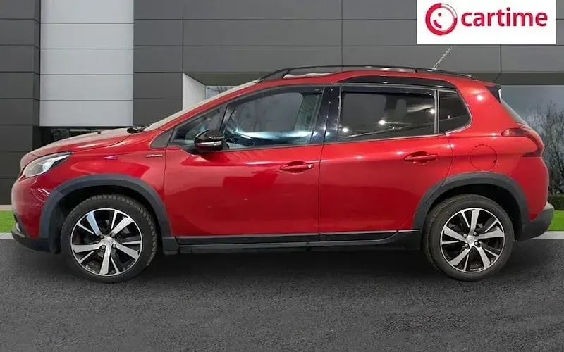 Used Peugeot 2008 GT-line 110 HP (80 kW) 2019 Red SUV