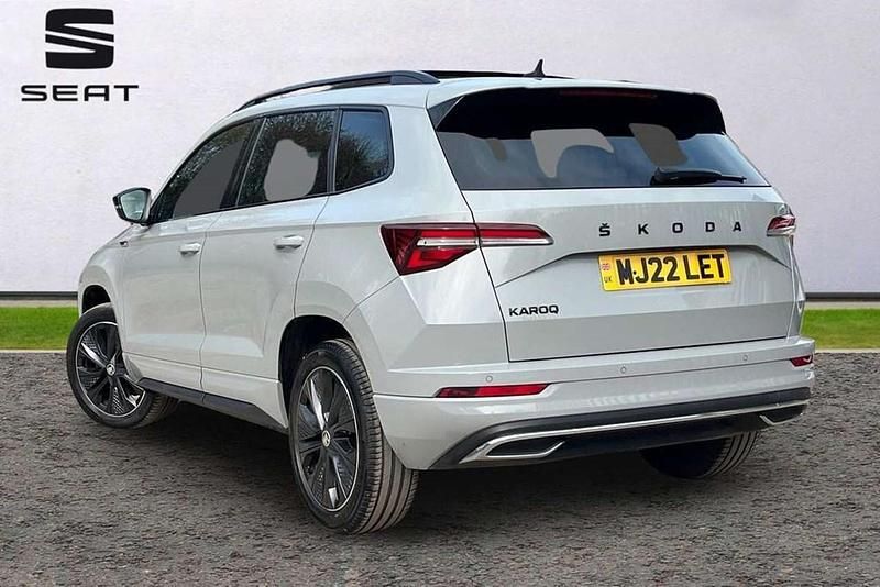 Used Skoda Karoq SportLine 150 HP (110 kW) 2022 Grey SUV