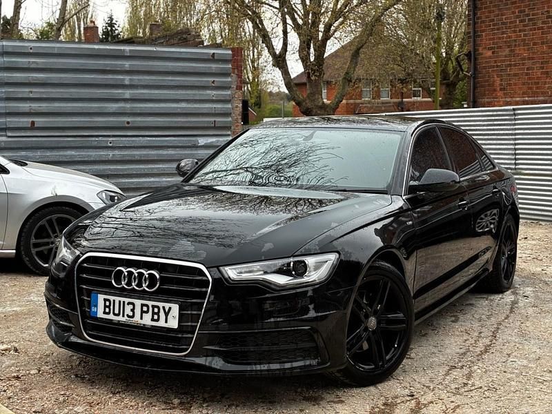 Used Audi A6 S-Line 2013 Black Sedan