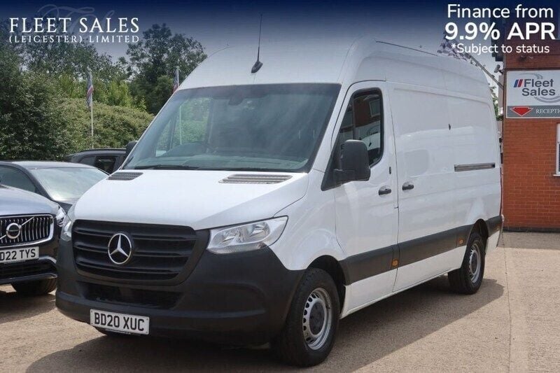 White Used 2020 Mercedes Sprinter Van | £12,750 (Good price) - Image 1/3