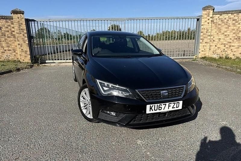 Black Used 2017 Seat Leon XCELLENCE Hatchback | £9,299 (Fair price) - Image 1/1