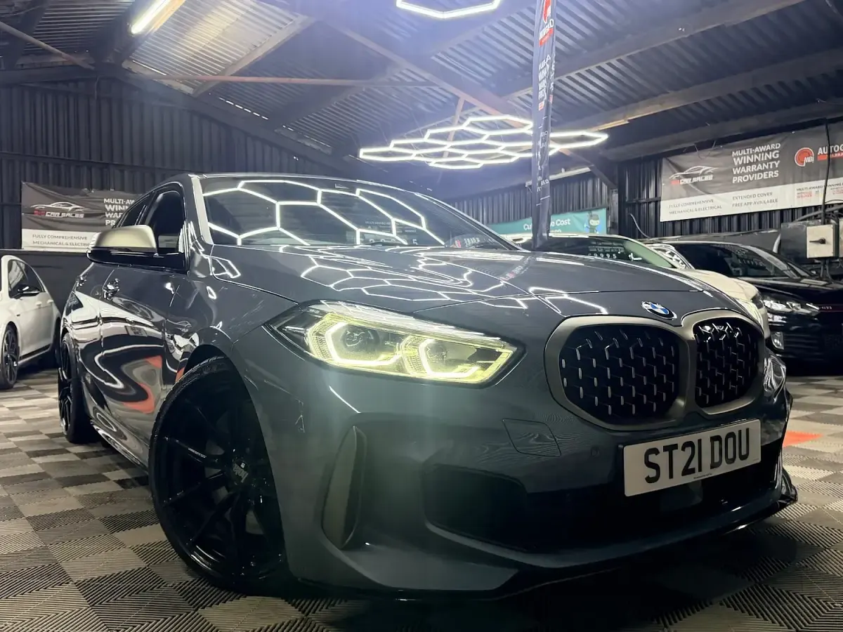 Used BMW M135 Comfort Edition 301 HP (221 kW) 2021 Grey Hatchback