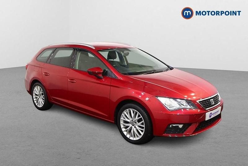 Red Used 2019 Seat Leon SE Dynamic Estate | £10,049 (Fair price) - Image 1/4