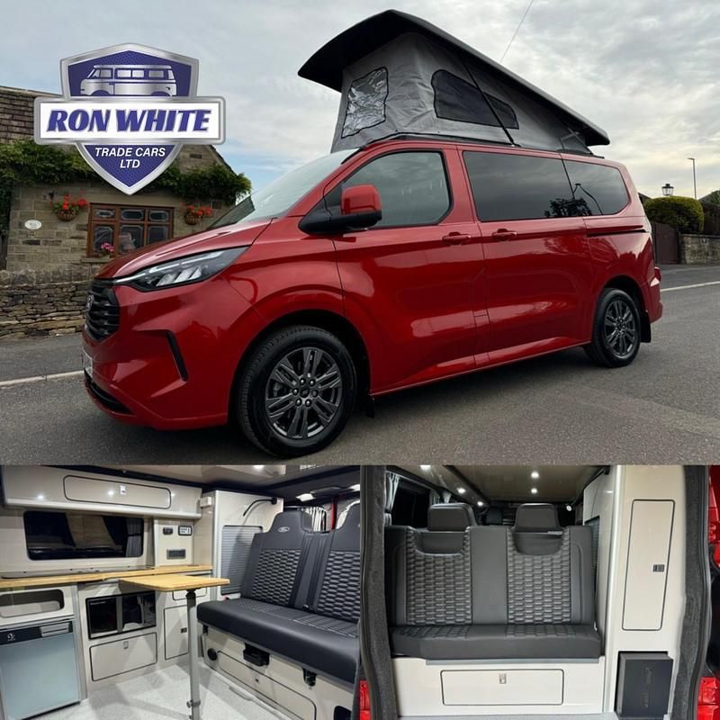 Red Used 2024 Ford Transit Custom Limited MPV | £49,990 - Image 1/4