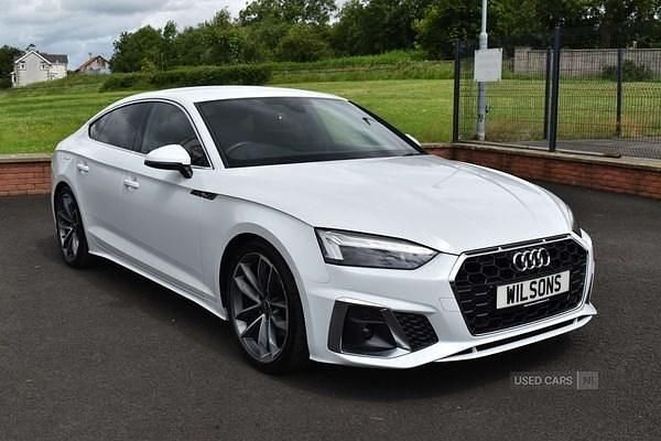 Used Audi A5 S-Line 2022 White Coupe