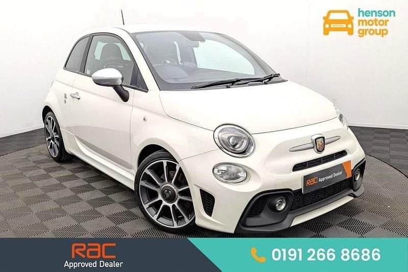 White Used 2019 Abarth 595 70th Anniversary Hatchback | £9,249 (Good price) - Image 1/3