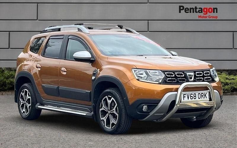 Orange Used 2019 Dacia Duster Prestige SUV | £10,594 (Fair price) - Image 1/4