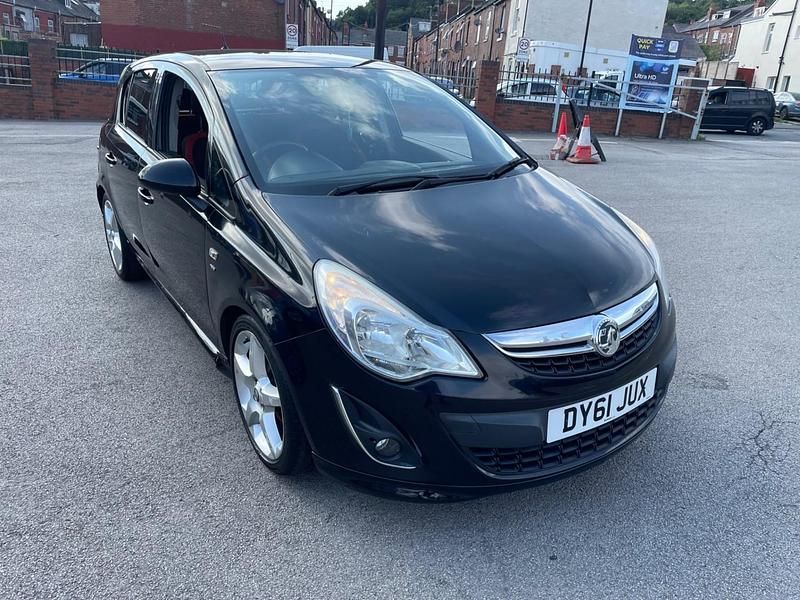 Black Used 2011 Vauxhall Corsa SRi Hatchback | £1,695 (Super price) - Image 1/4