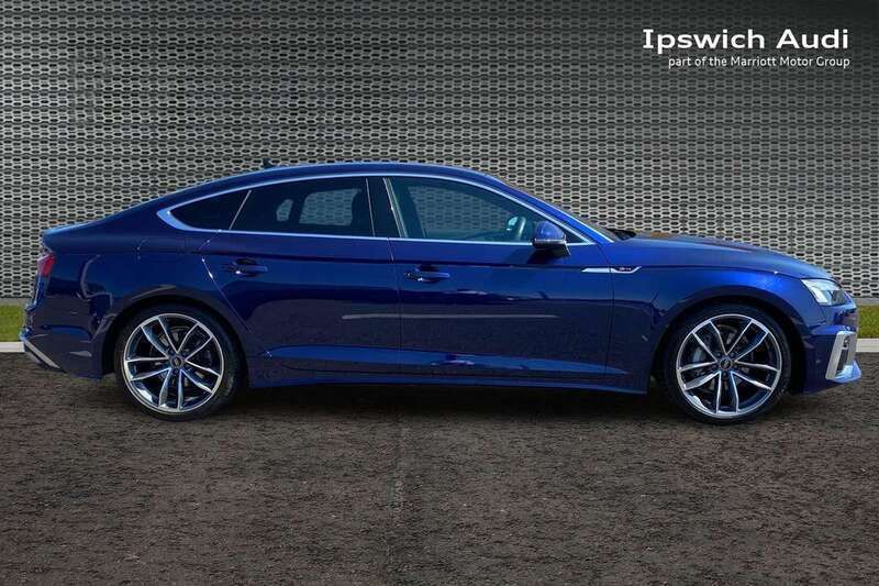 Used Audi A5 Sportback S-Line 201 HP (147 kW) 2022 Blue Hatchback