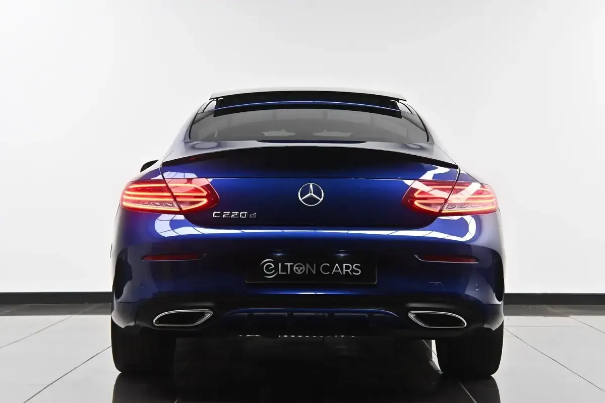 Used Mercedes C220 AMG Line Premium 2016 Blue Coupe