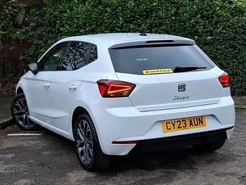 Used Seat Ibiza XCELLENCE 110 HP (80 kW) 2023 White Hatchback