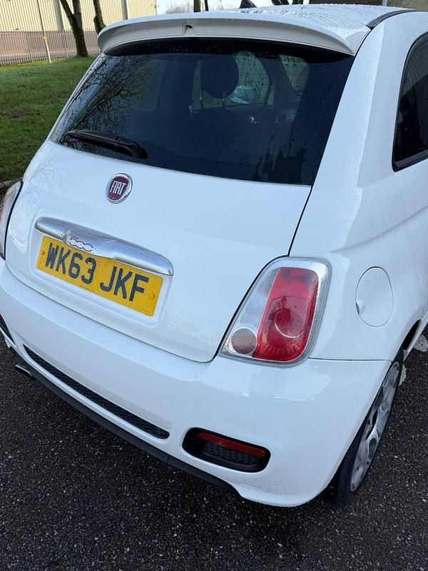 Used Fiat 500 S 85 HP (62 kW) 2013 White Hatchback