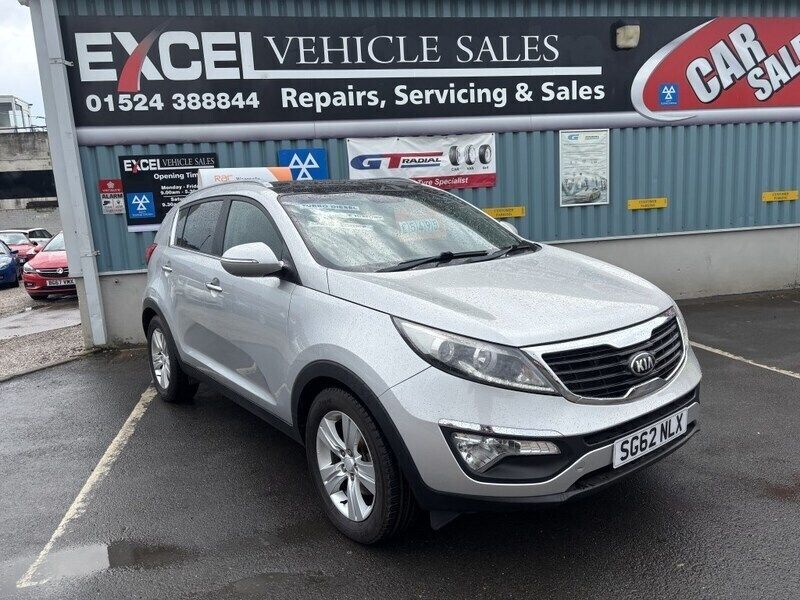 Silver Used 2012 Kia Sportage 2 SUV | £5,495 (Fair price) - Image 1/4