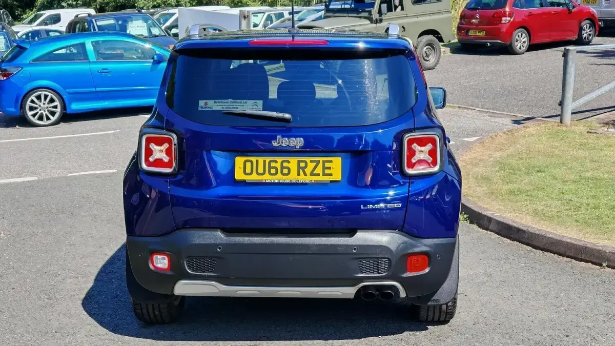 Used Jeep Renegade Limited 140 HP (102 kW) 2016 Blue SUV