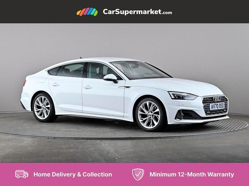 White Used 2020 Audi A5 Sport Coupe | £20,697 (Fair price) - Image 1/4
