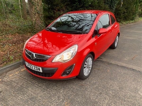 Red Used 2013 Vauxhall Corsa Hatchback | £3,395 (Fair price) - Image 1/1