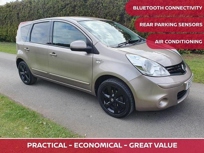 Used Nissan Note N-TEC 88 HP (64 kW) 2013 Beige MPV