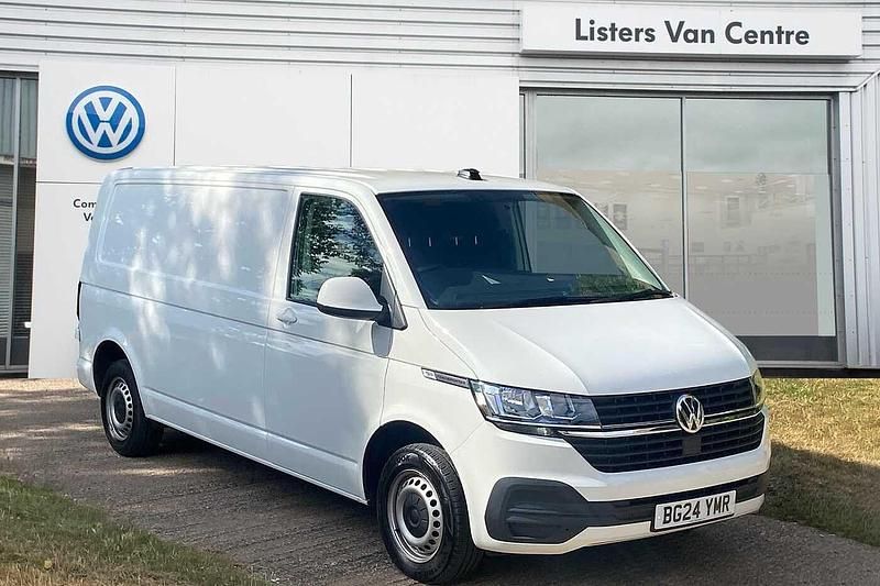 White Used 2024 VW Transporter Startline Van | £25,999 (Super price) - Image 1/4