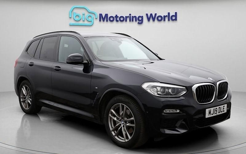 Used BMW X3 M Sport 190 HP (139 kW) 2019 Black SUV