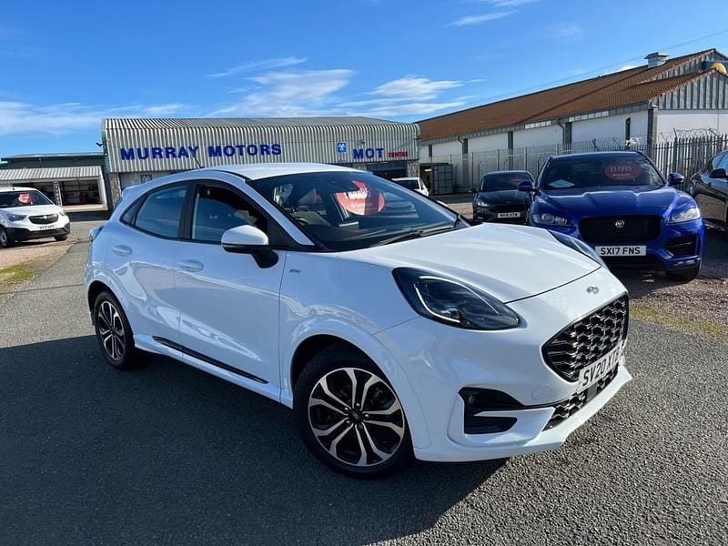 White Used 2020 Ford Puma ST-Line Hatchback | £13,495 (Fair price) - Image 1/4