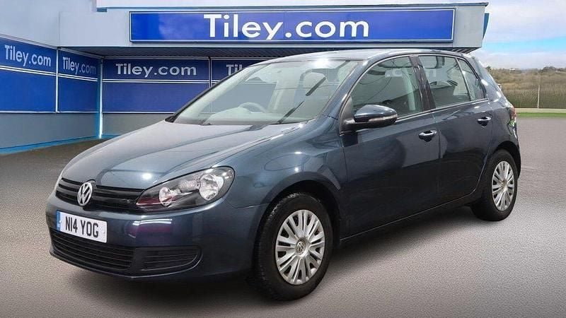 Used VW Golf VII S 85 HP (62 kW) 2012 Blue Hatchback
