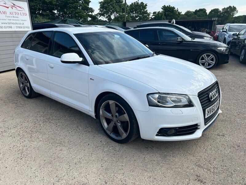 White Used 2010 Audi A3 Sportback Black Edition Hatchback | £6,680 (A bit pricey) - Image 1/4