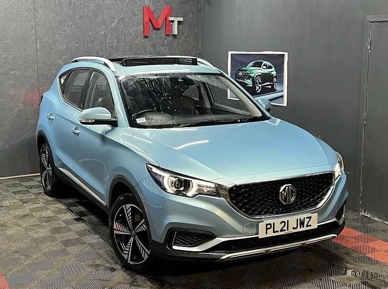 Used MG ZS Exclusive 105 kW (143 HP) 2021 Blue SUV