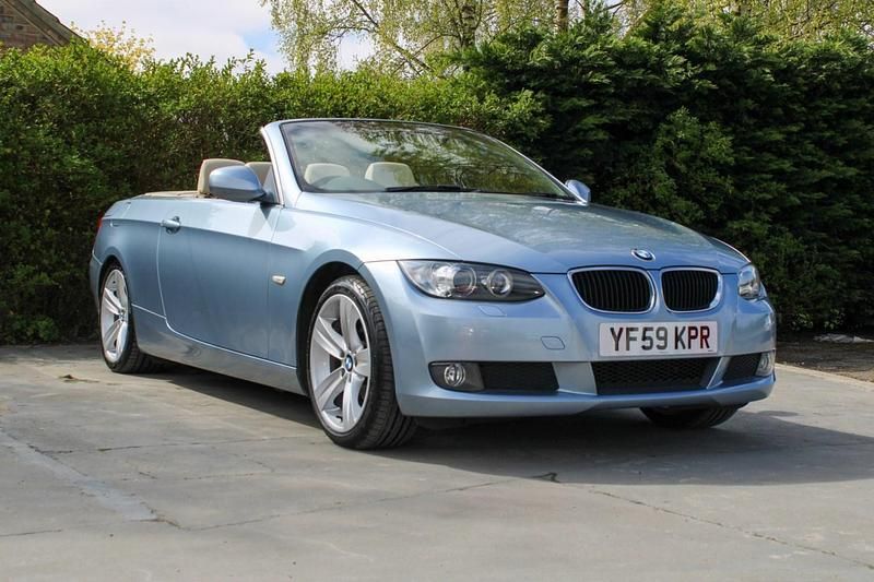 Used BMW 320 Cabriolet 2009 Blue Cabriolet