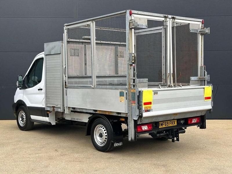 Used Ford Transit 130 HP (95 kW) 2019 White Cabriolet