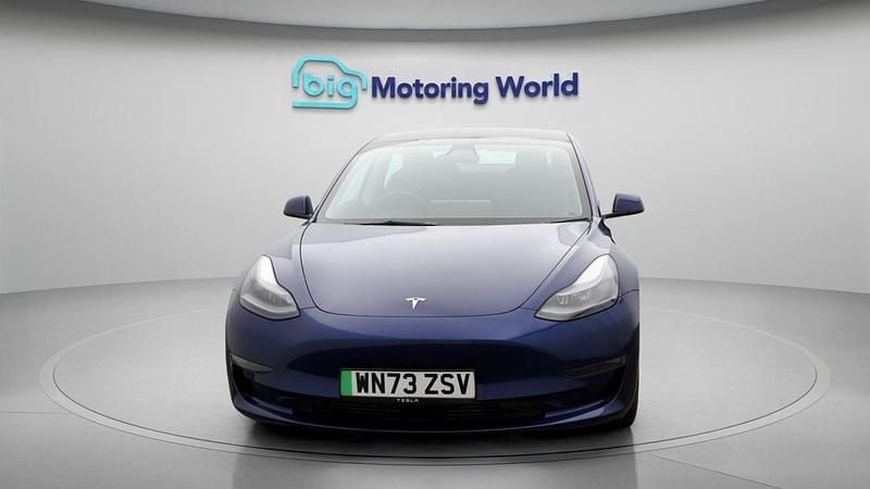 Used Tesla Model 3 Long Range RWD 366 kW (498 HP) 2023 Blue Sedan