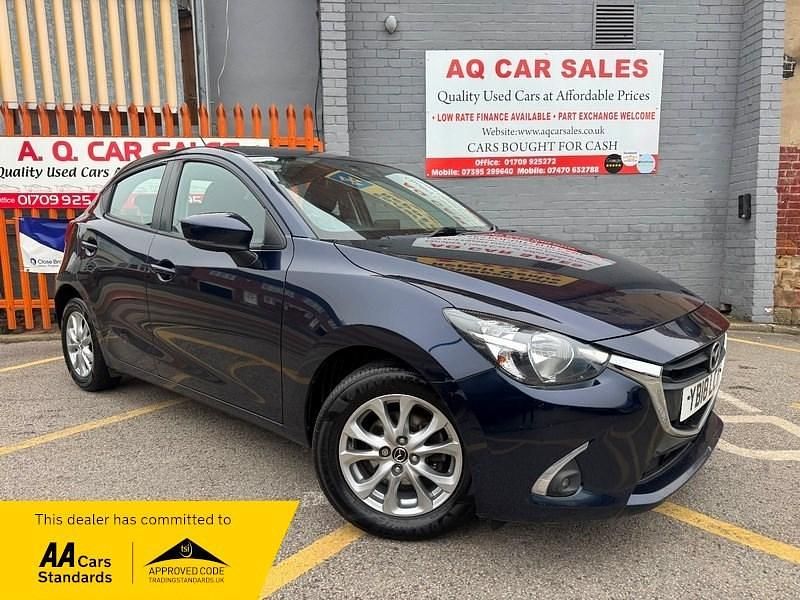 Blue Used 2018 Mazda 2 Hatchback | £6,490 (Fair price) - Image 1/4