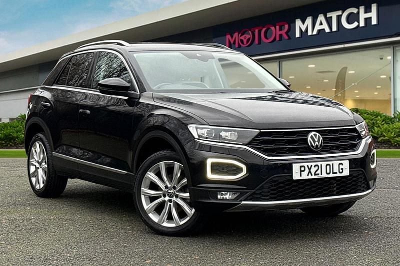 Used VW T-Roc SEL 2021 Black SUV
