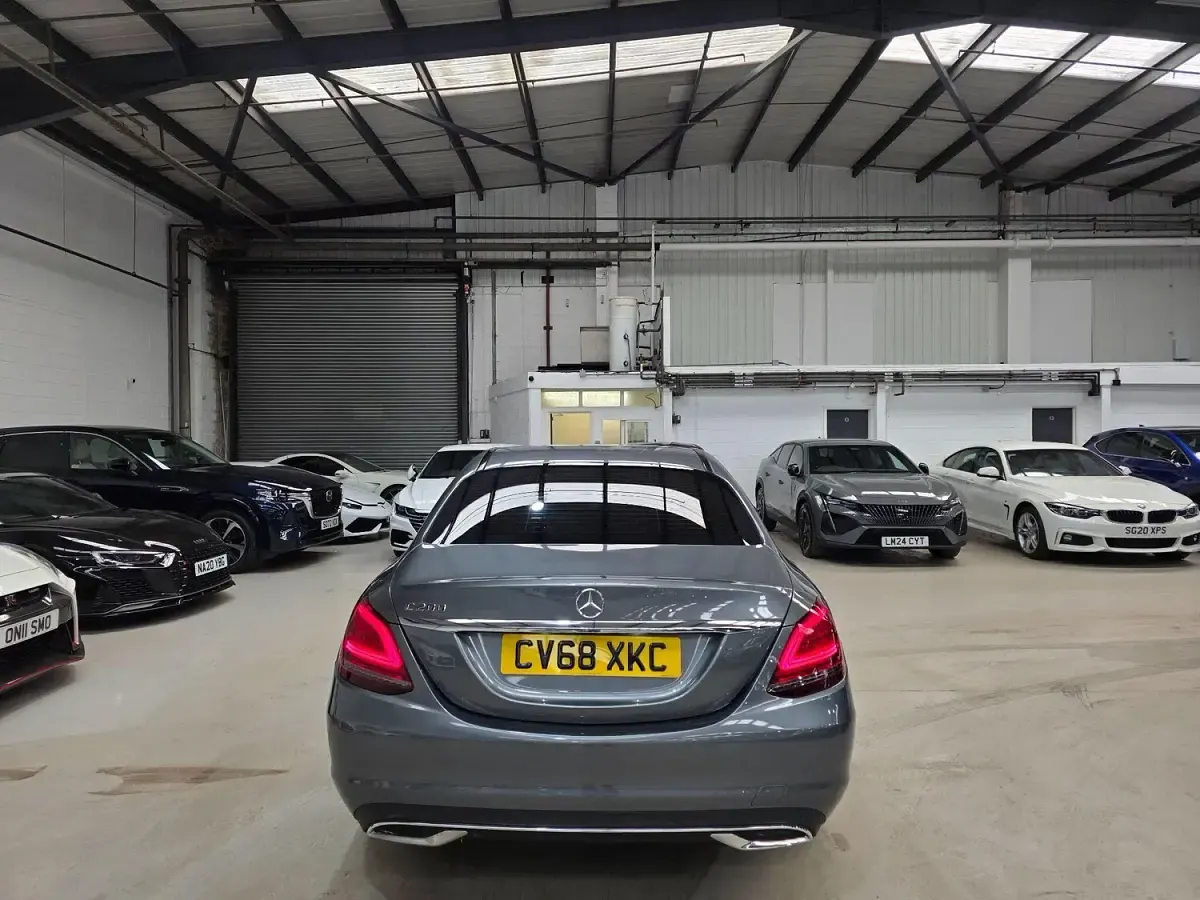 Used Mercedes C200 Premium 2018 Grey Sedan