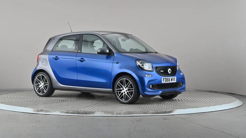 Blue Used 2016 Smart ForFour Brabus Hatchback | £9,798 (Fair price) - Image 1/4