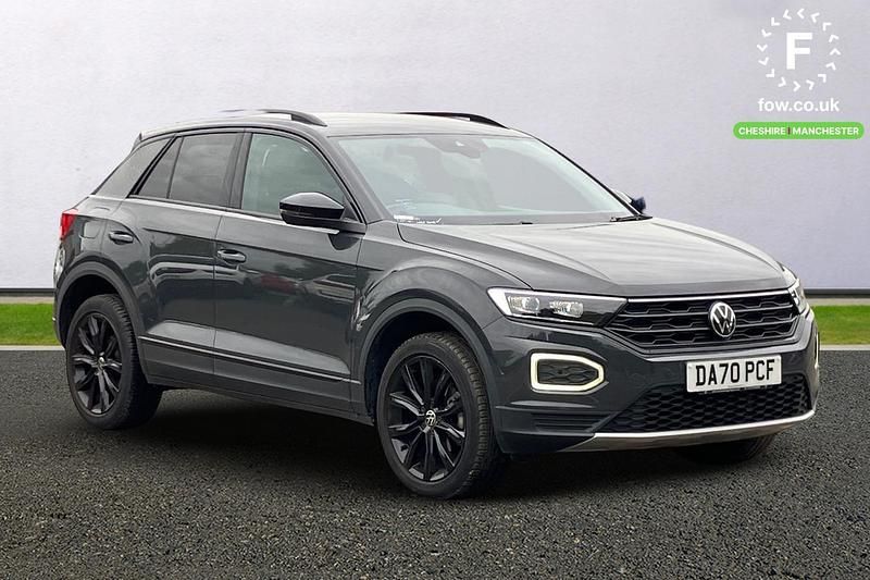 Grey Used 2020 VW T-Roc Black Edition SUV | £20,299 (Fair price) - Image 1/3